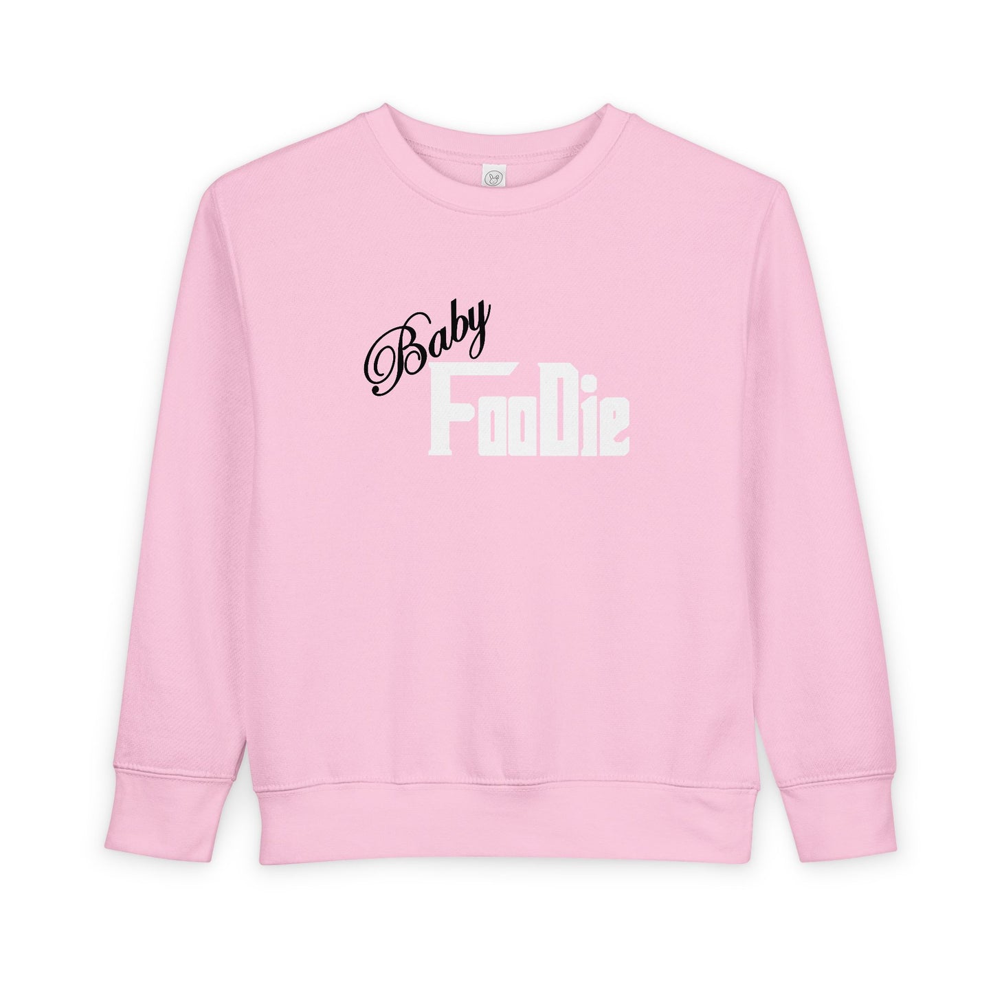 L.O.E.F Baby Foodie Toddler Sweatshirt (White)