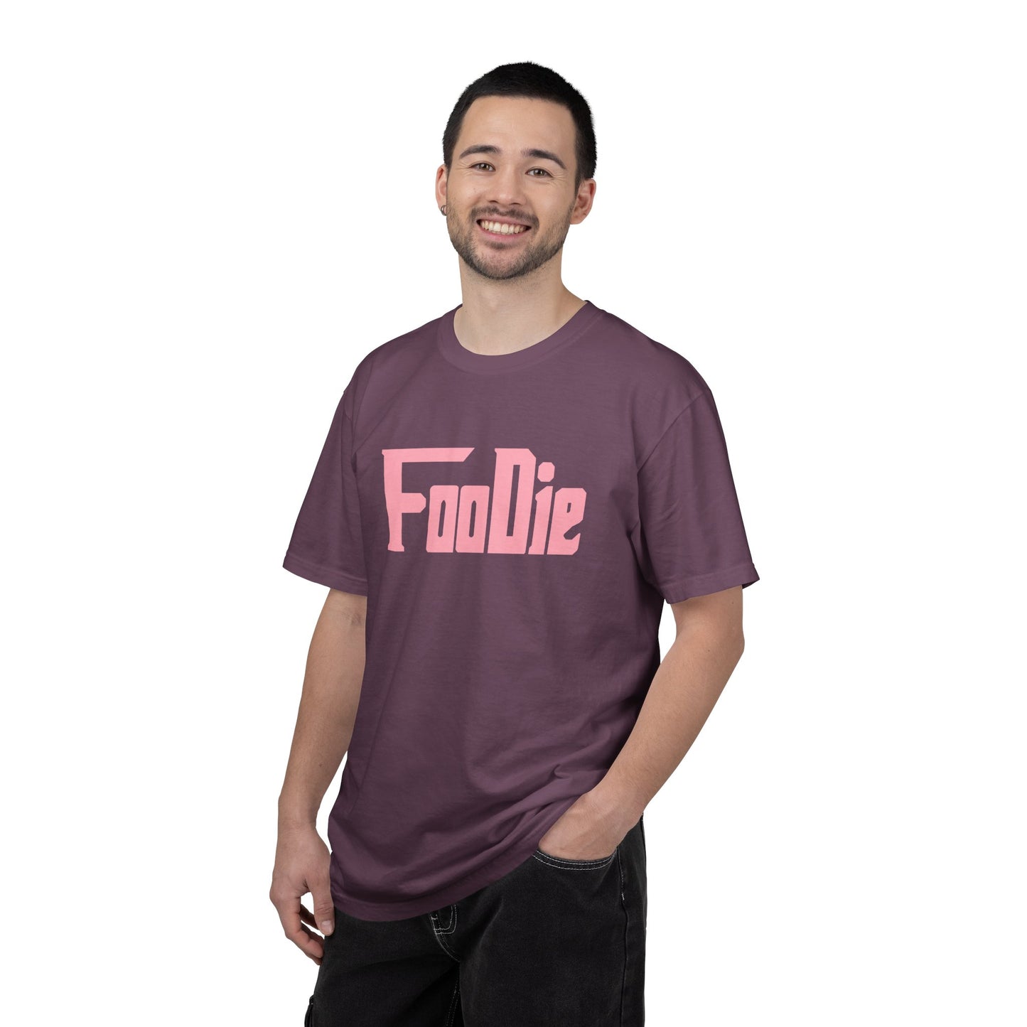 L.O.E.F Foodie Unisex Tee Shirt (Soft Pink)