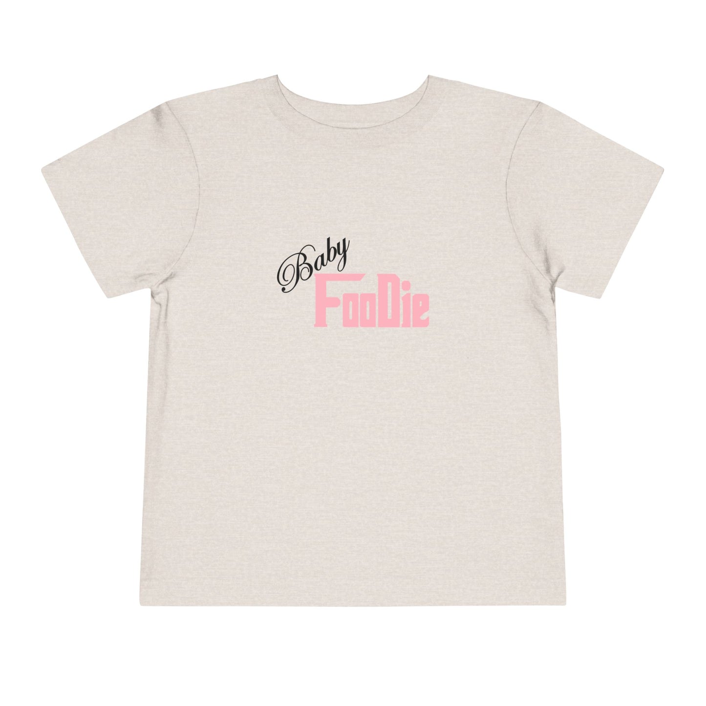 L.O.E.F Baby Foodie Toddler Tee Shirt (Soft Pink)
