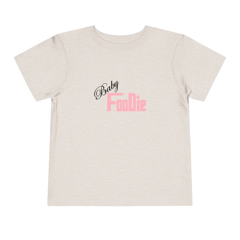 L.O.E.F Baby Foodie Toddler Tee Shirt (Soft Pink)