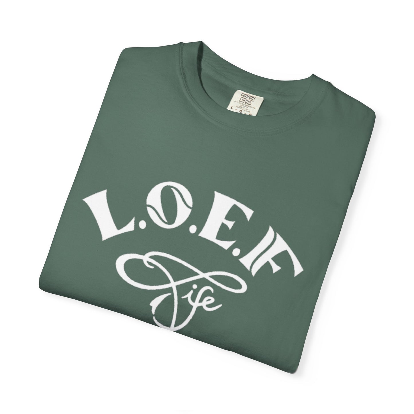 L.O.E.F Life Unisex Tee Shirt (White)