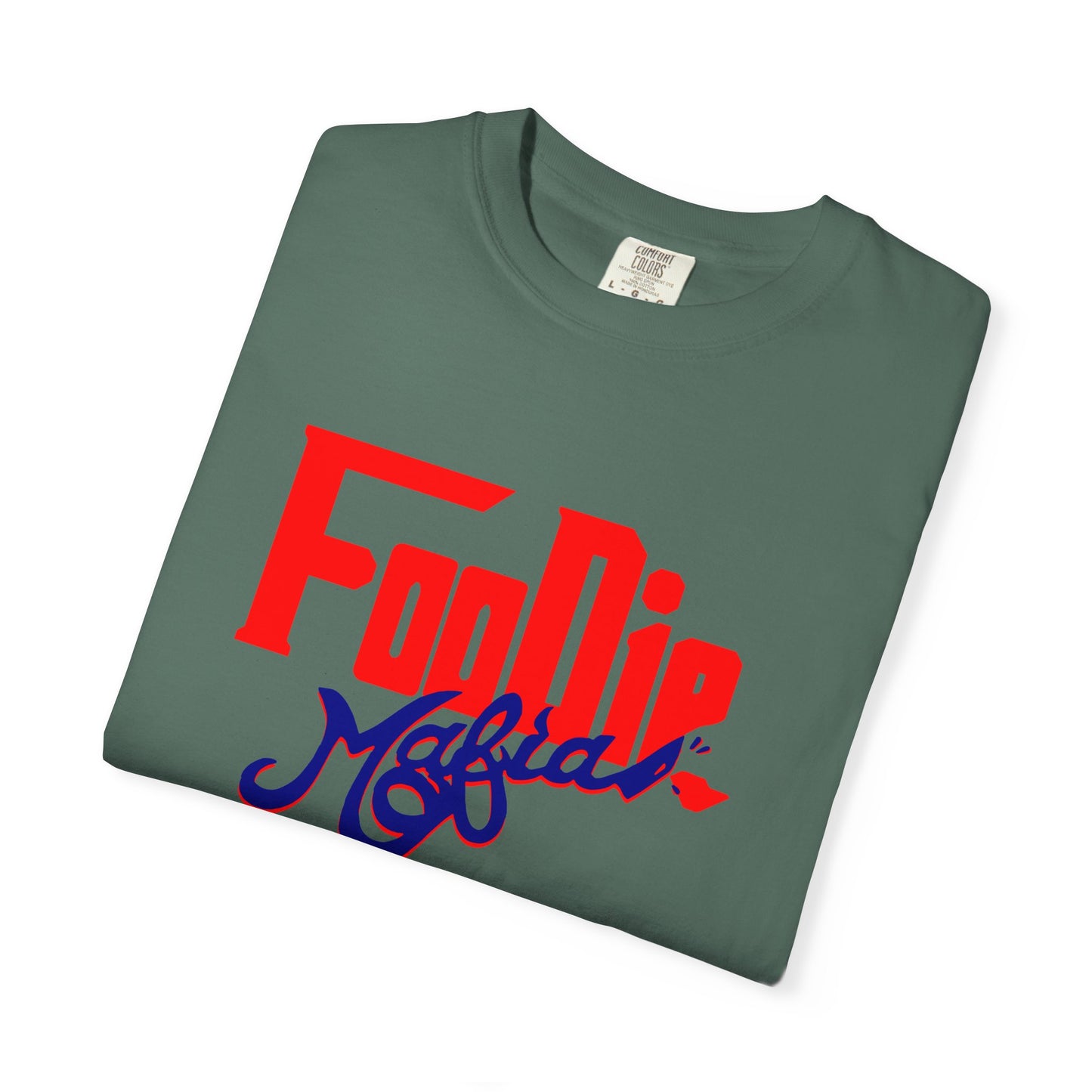 L.O.E.F Red Foodie Mafia Unisex Tee shirt (Dark Blue)