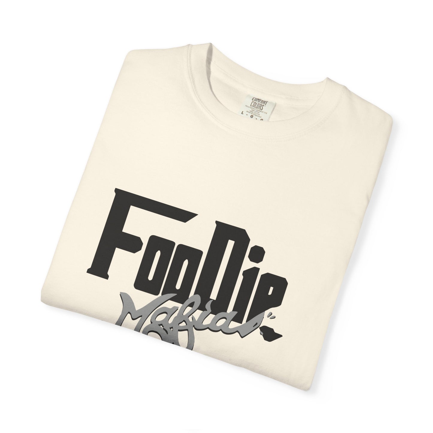 L.O.E.F Foodie Mafia Unisex Tee shirt (Metallic Grey)