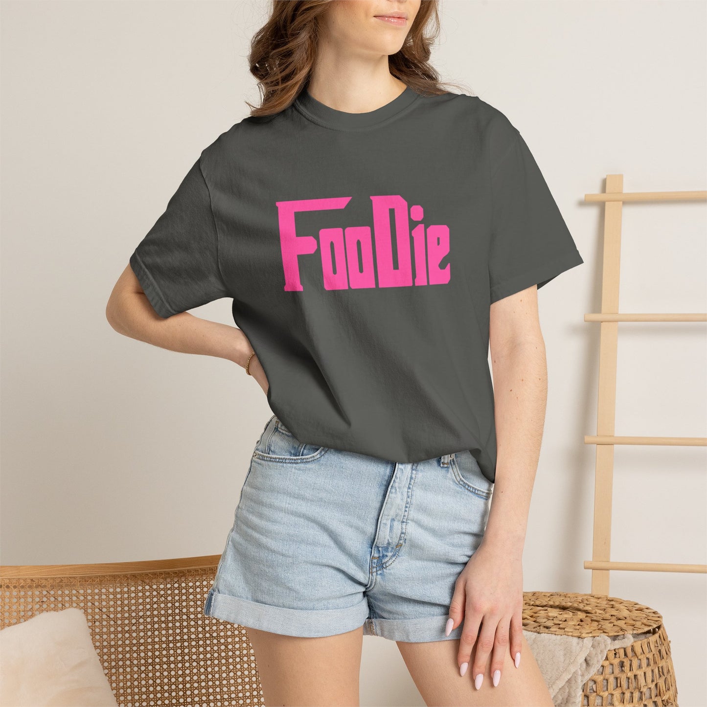 L.O.E.F Foodie Unisex Tee Shirt (Pink)