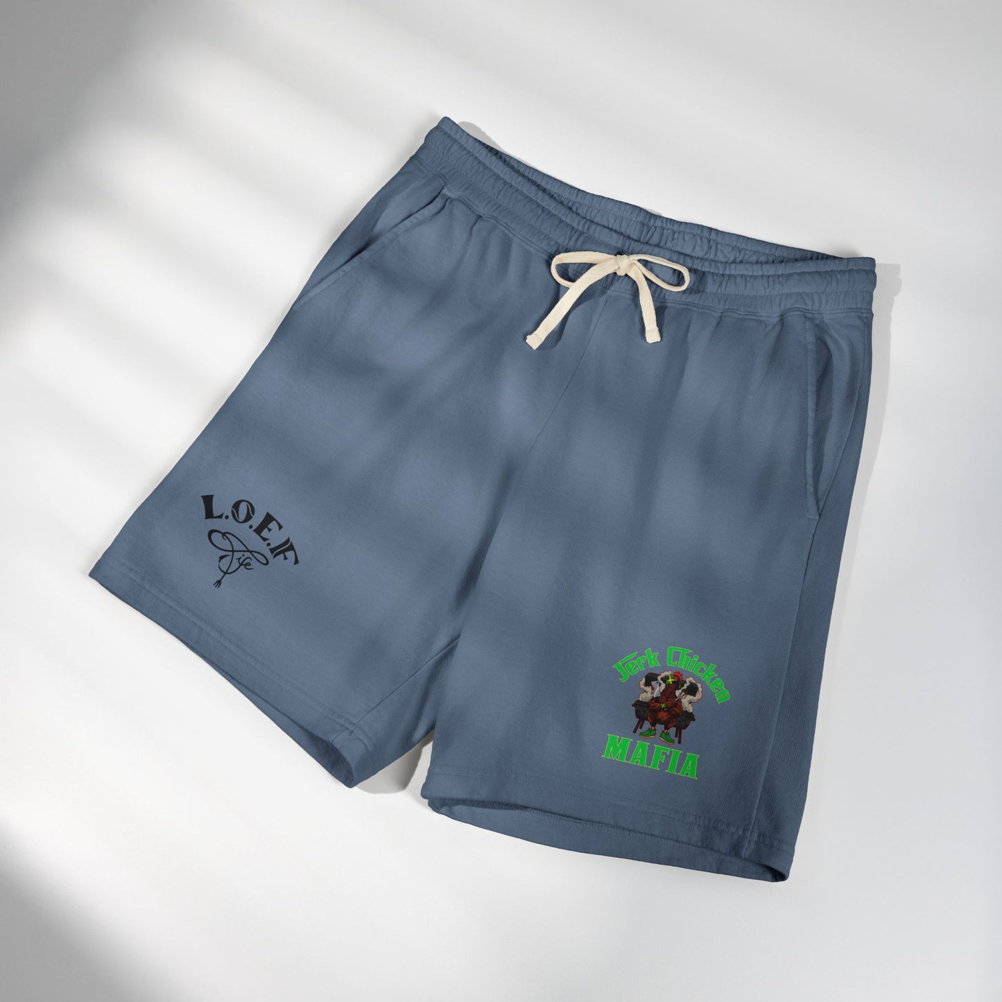 L.O.E.F Jerk Chicken Mafia Sweat Shorts