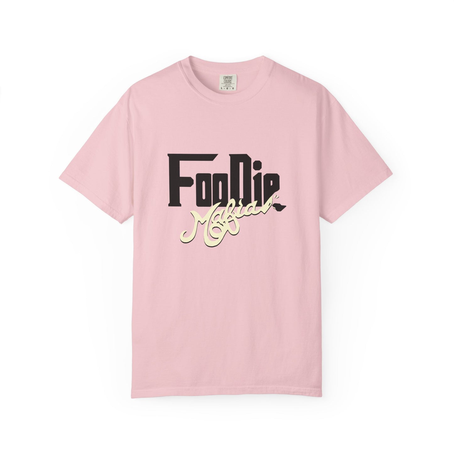 L.O.E.F Foodie Mafia Unisex Tee shirt (Cream)