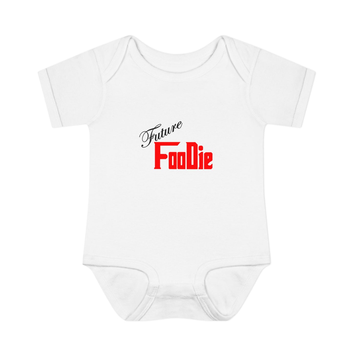 L.O.E.F Future Foodie Toddler Bodysuit (Fiery Red)