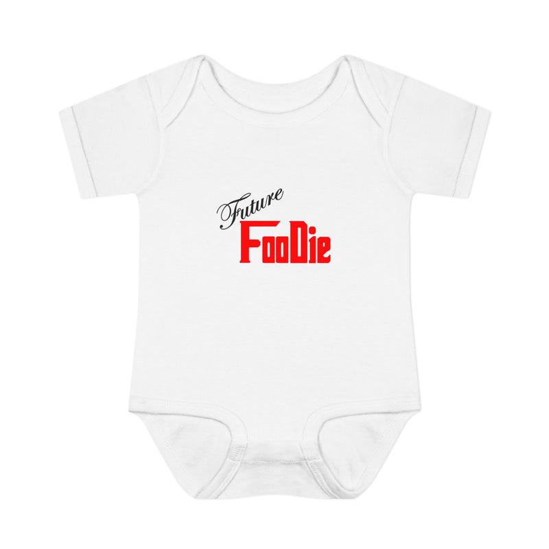 L.O.E.F Future Foodie Toddler Bodysuit (Fiery Red)