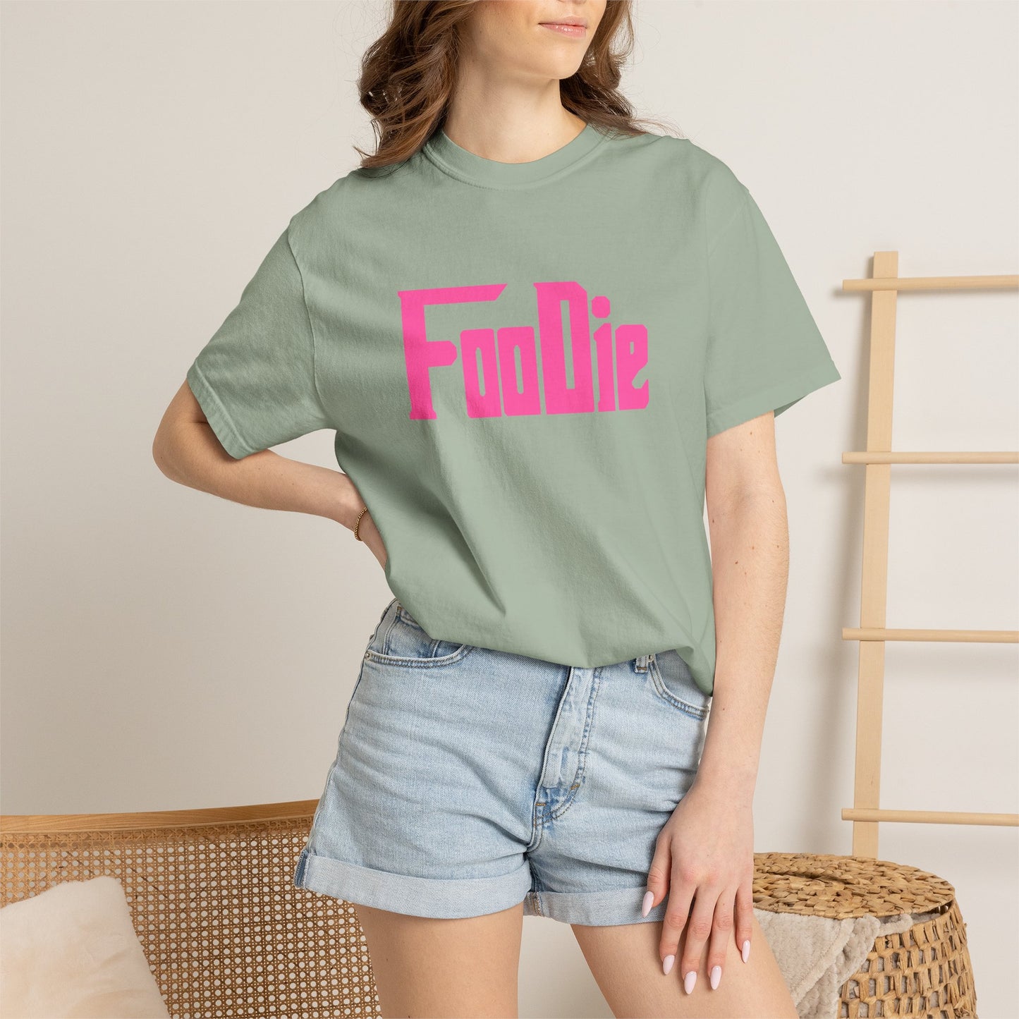 L.O.E.F Foodie Unisex Tee Shirt (Pink)