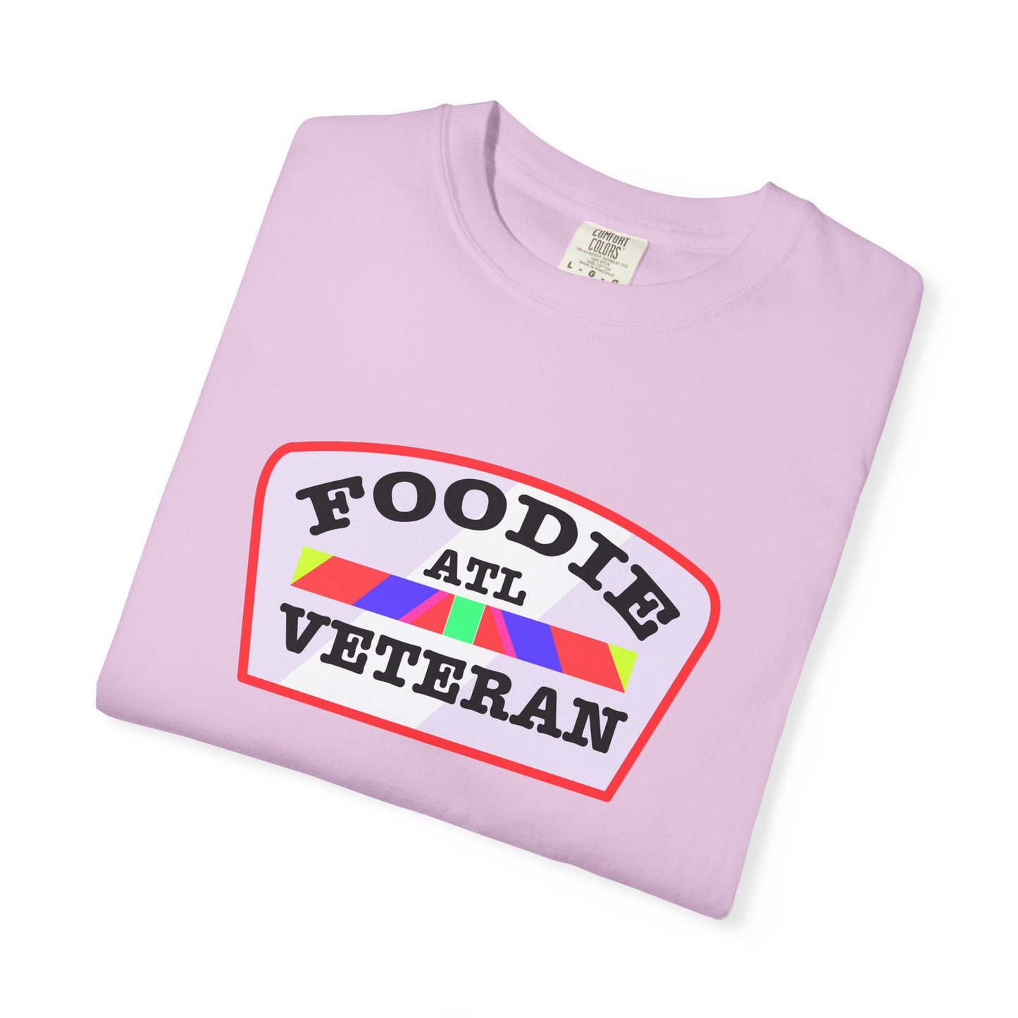 L.O.E.F Foodie Veteran ATL Unisex Tee Shirt (Soft Pink)