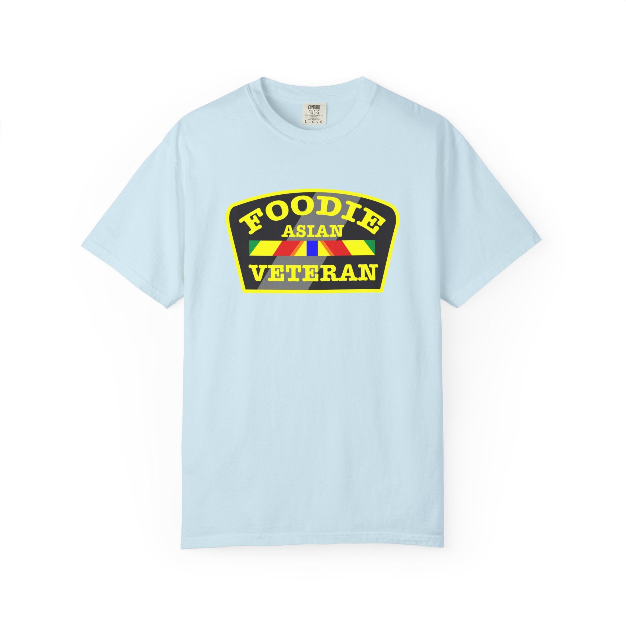 L.O.E.F Foodie Veteran ASIAN Unisex Tee Shirt (Yellow)