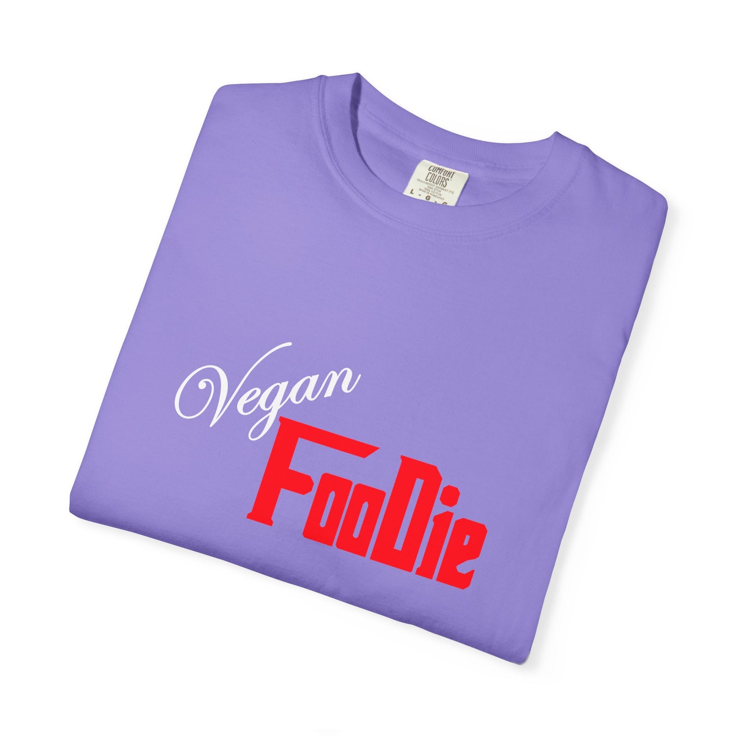 L.O.E.F Unisex Vegan Foodie Tee Shirt (Fiery Red)