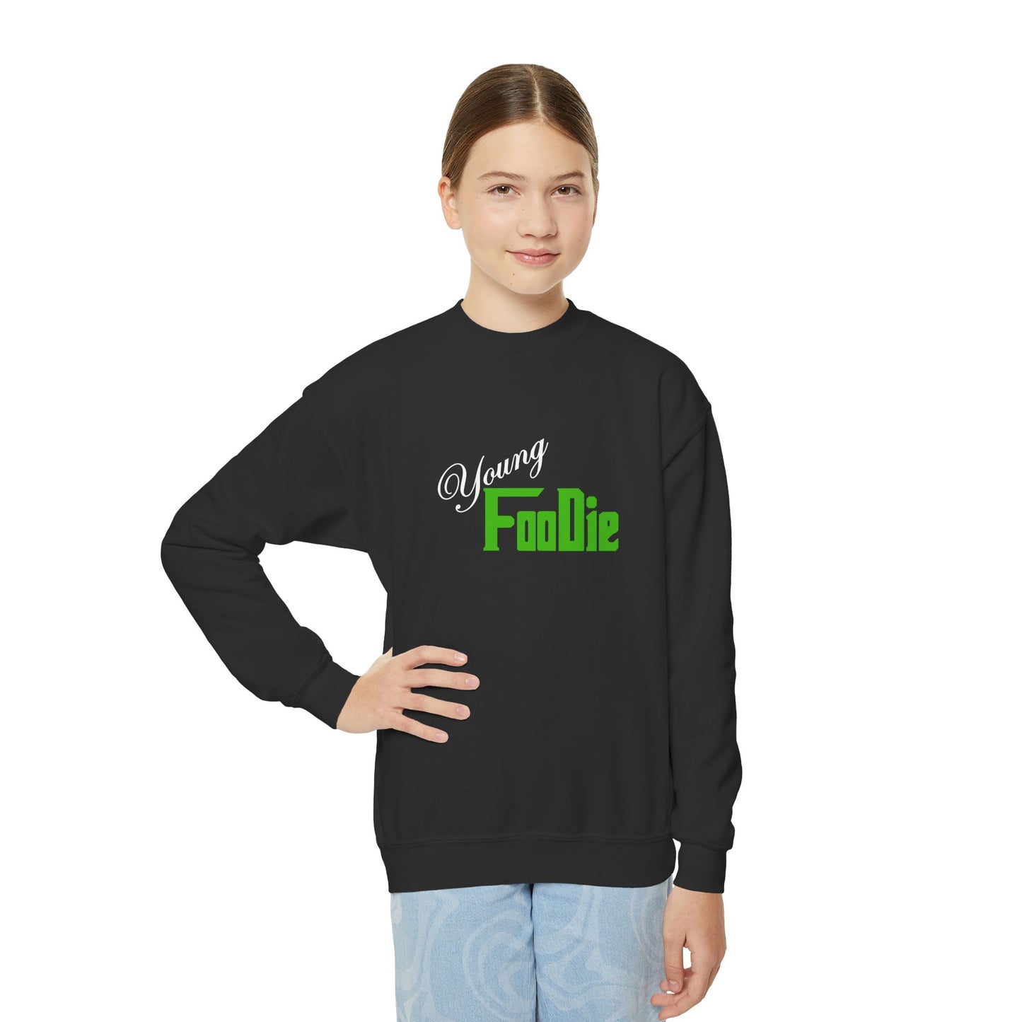 L.O.E.F Young Foodie Youth Sweatshirt (Kelly Green)
