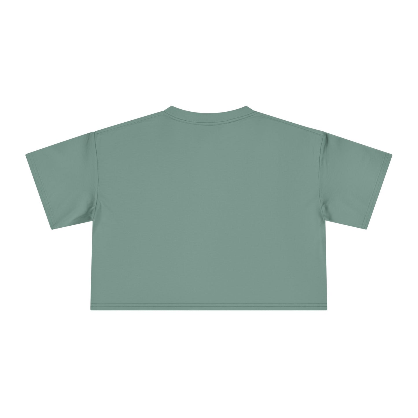 L.O.E.F Women Vegan Foodie Crop Tee (Rust)