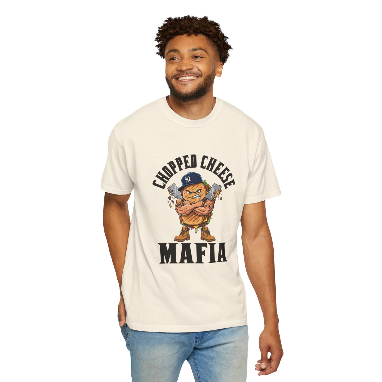 L.O.E.F Chopped Cheese Mafia Unisex Tee Shirt