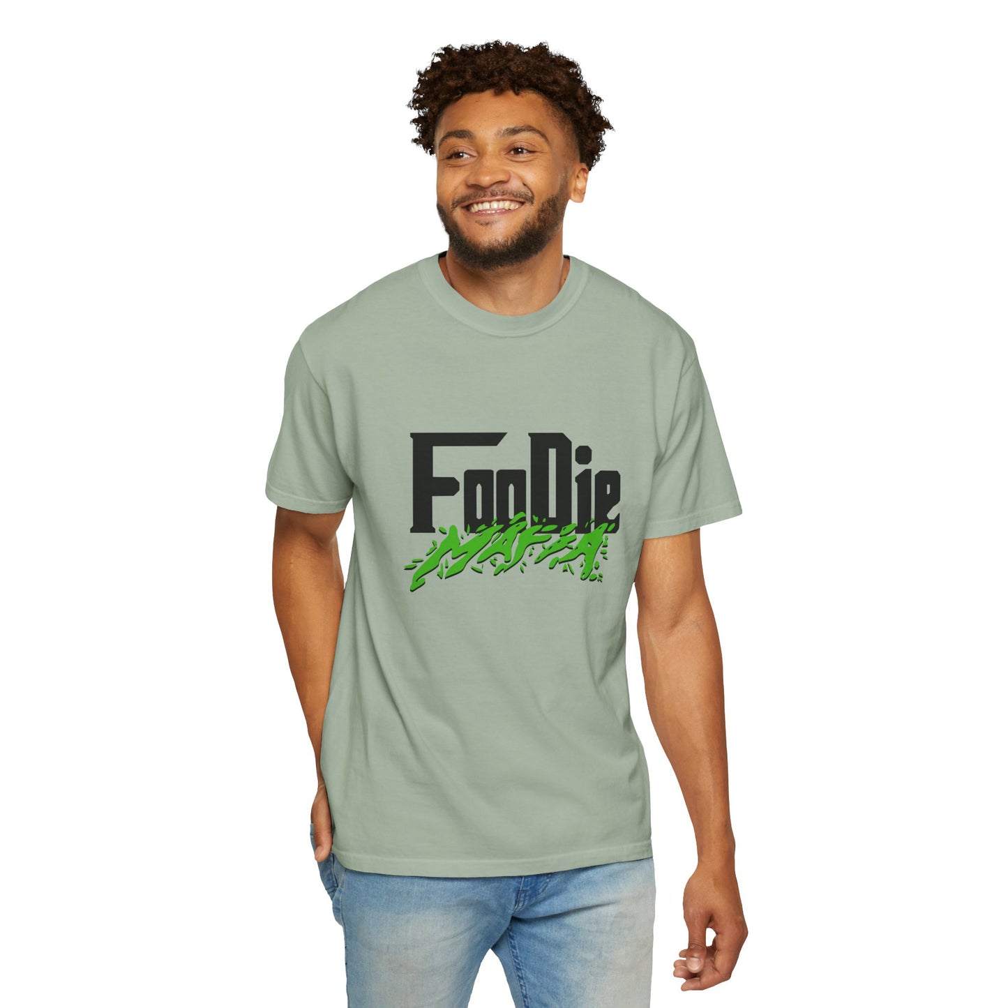 L.O.E.F Foodie Mafia Tee Shirt (Kelly Green)