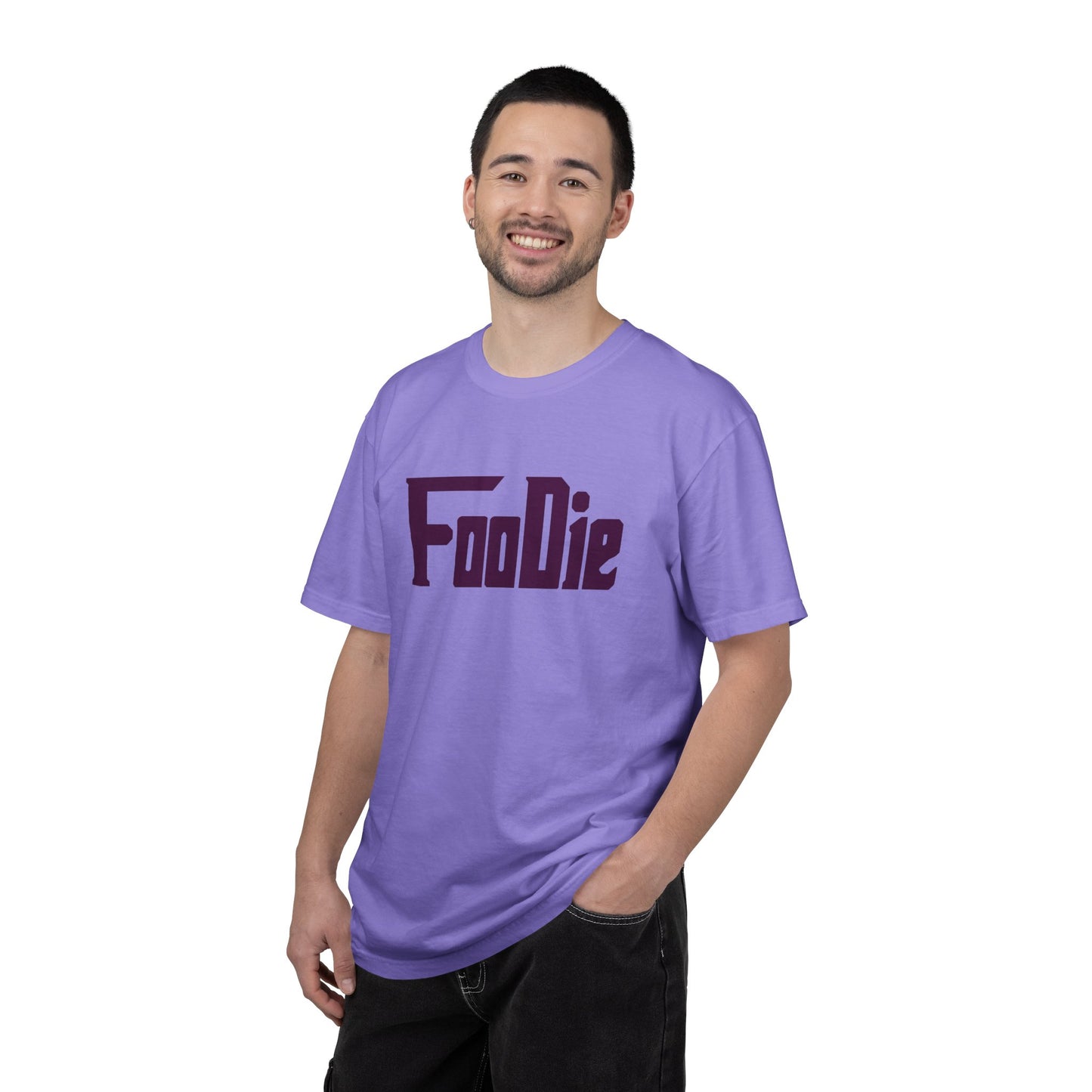 L.O.E.F Foodie Unisex Tee Shirt (Deep Purple)