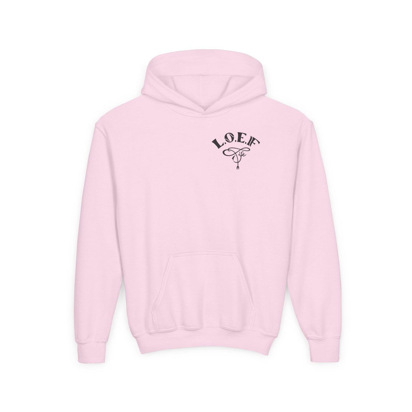 L.O.E.F Foodie 4Life Young Hoodie (Violet)