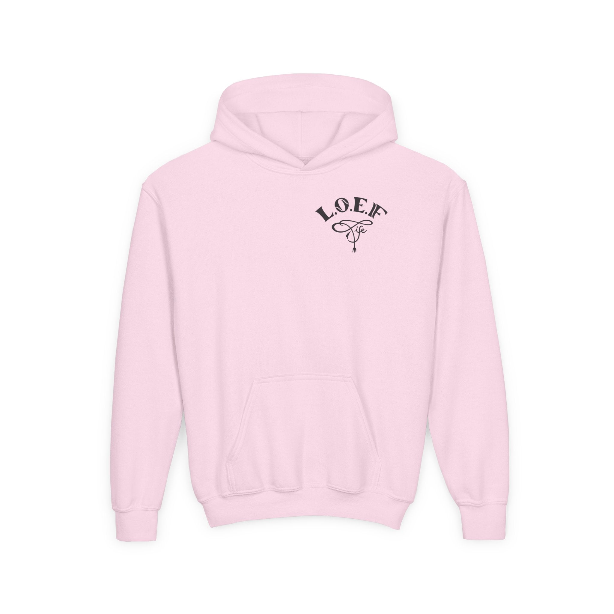 L.O.E.F Foodie 4Life Young Hoodie (Violet)