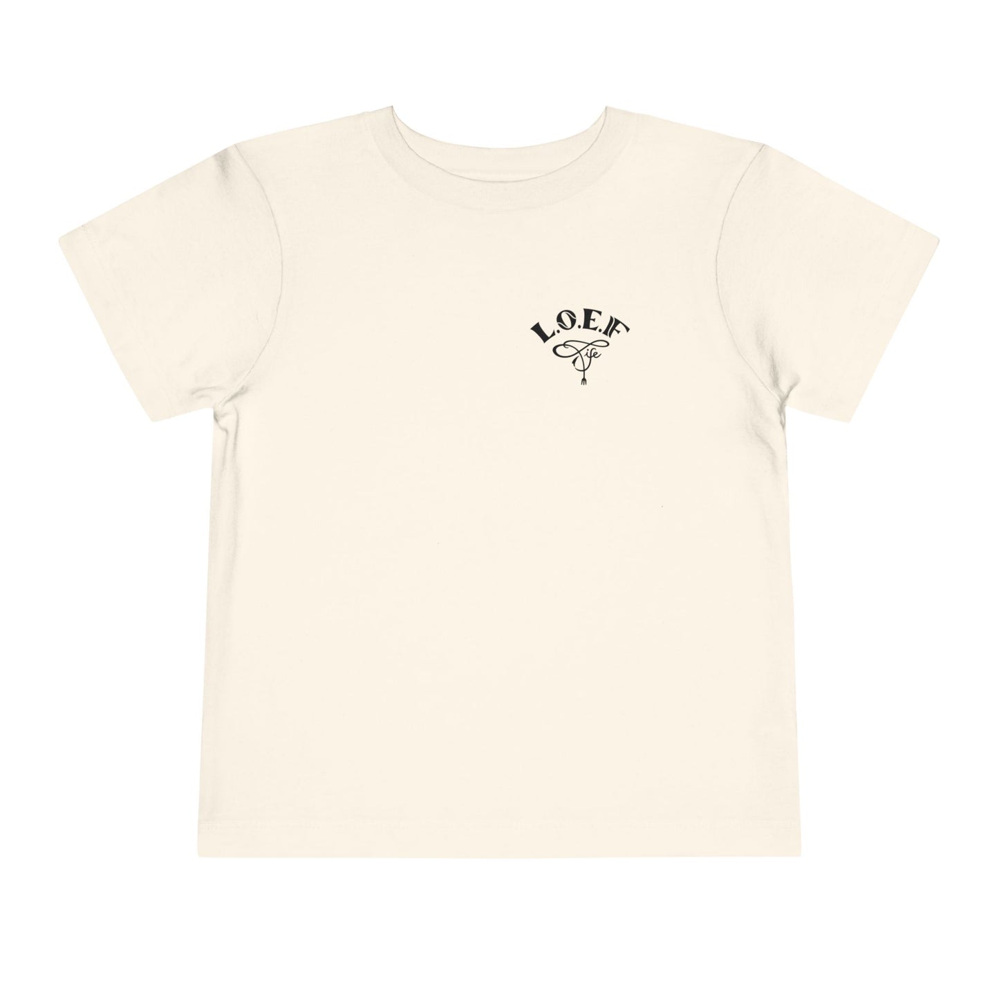 L.O.E.F Foodie 4Life Baby Short Sleeve Tee Shirt (Dark Blue)