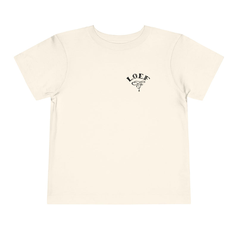 L.O.E.F Foodie 4Life Baby Short Sleeve Tee Shirt (Dark Blue)