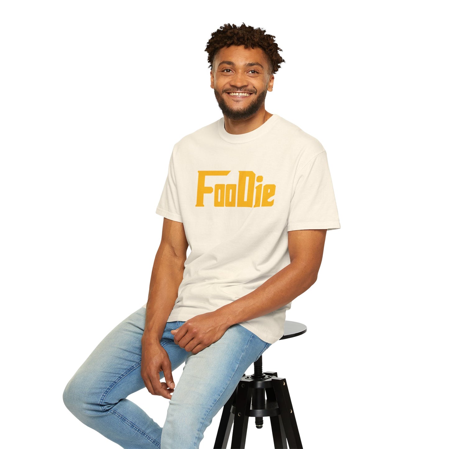 L.O.E.F Foodie Unisex Tee Shirt (Dark Yellow)