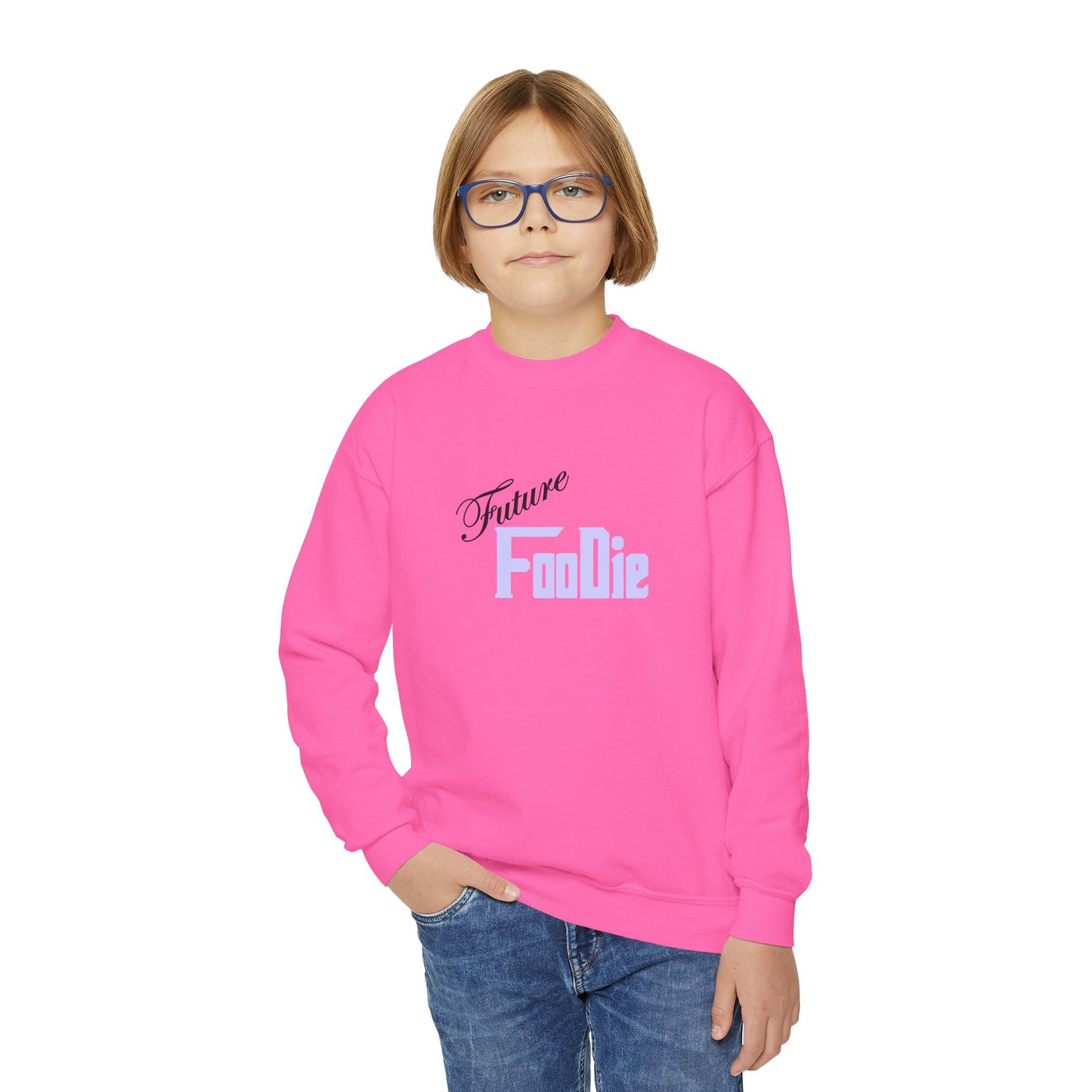 L.O.E.F Future Foodie Youth Sweatshirt (Lavender)