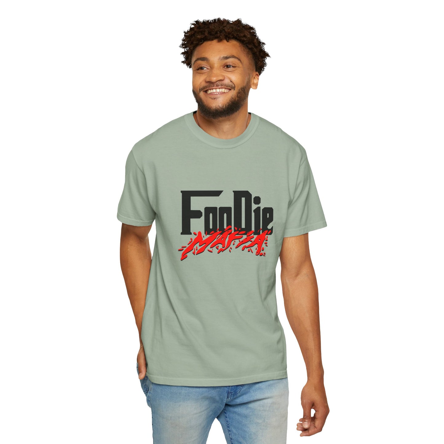 L.O.E.F Foodie Mafia Unisex Tee Shirt (Red)