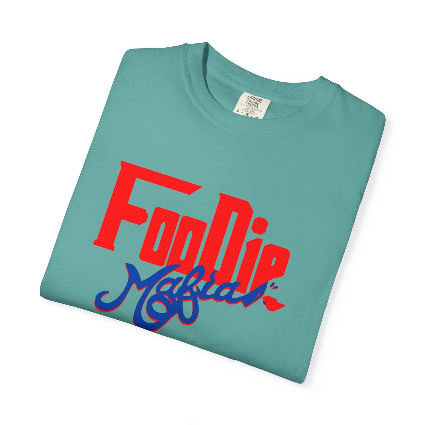 L.O.E.F Red Foodie Mafia Unisex Tee shirt (Cobalt Blue)