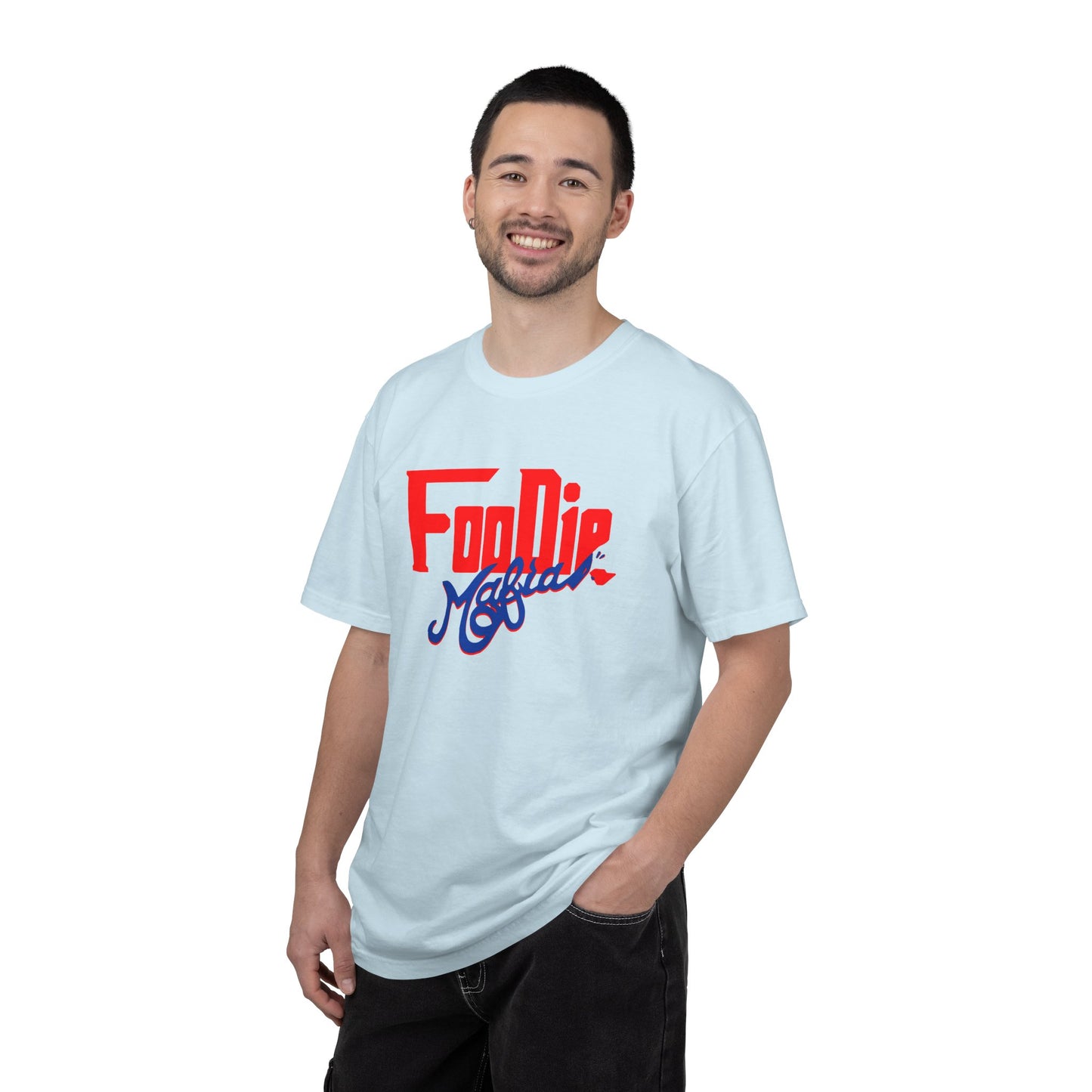 L.O.E.F Red Foodie Mafia Unisex Tee shirt (Cobalt Blue)