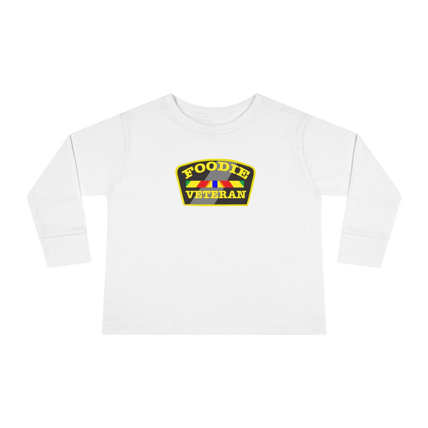 L.O.E.F Foodie Veteran Toddler Long Sleeve Tee