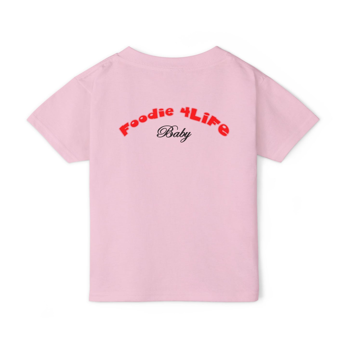 L.O.E.F Foodie 4Life Baby Tee Shirt (Fiery Red)