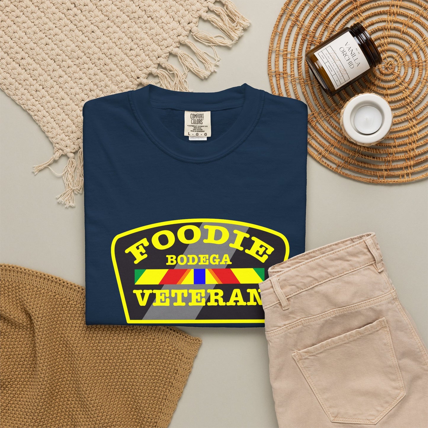 L.O.E.F Foodie Veteran BODEGA Unisex Tee Shirt