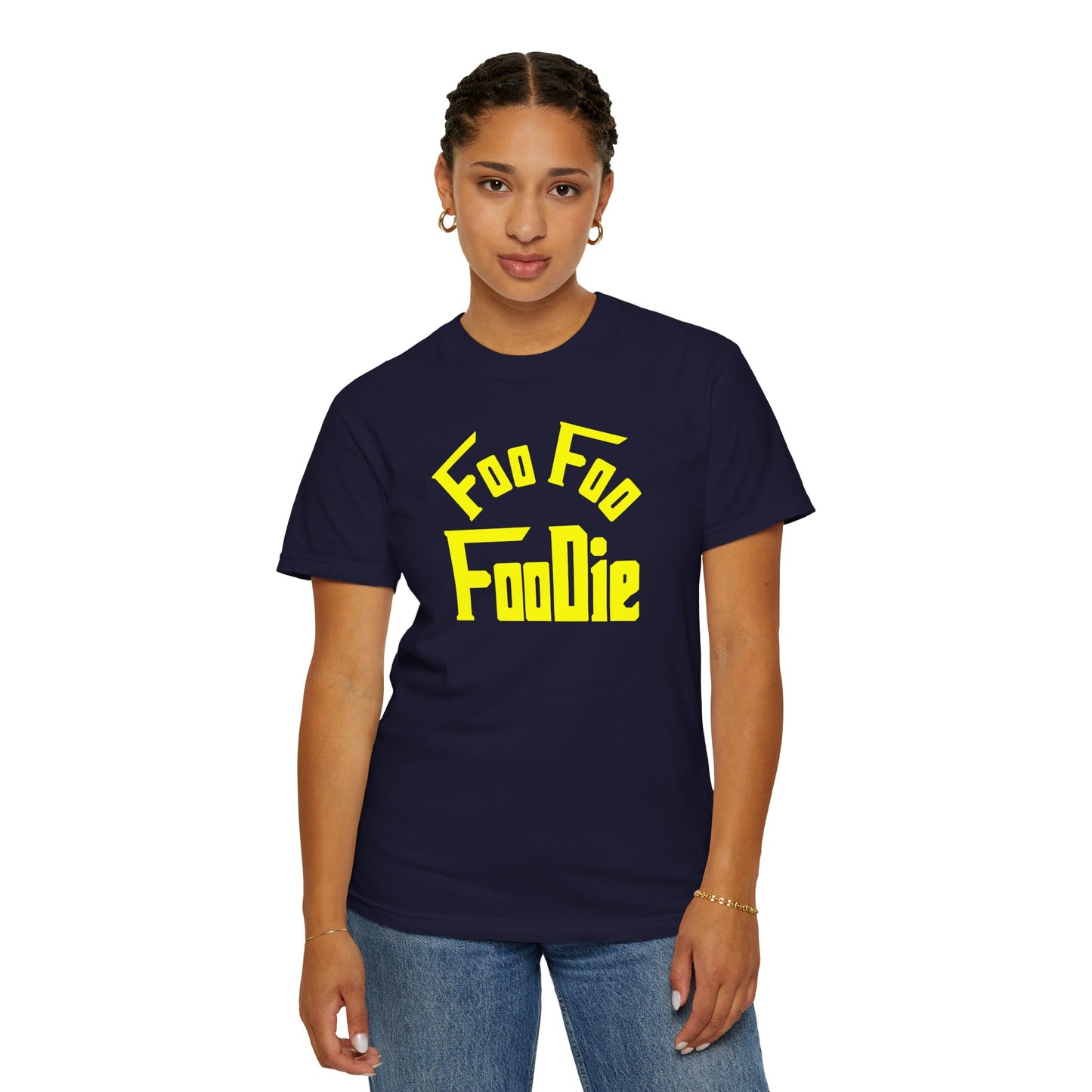 L.O.E.F FOO FOO FOODIE Unisex Tee shirt (Yellow)