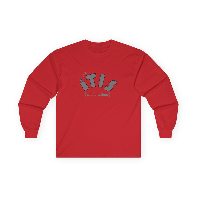 L.O.E.F ITIS Unisex Long Sleeve Tee (Gray)