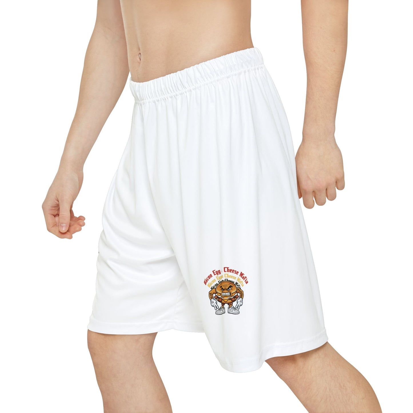 L.O.E.F Bacon Egg n Cheese Mafia Athletic Shorts