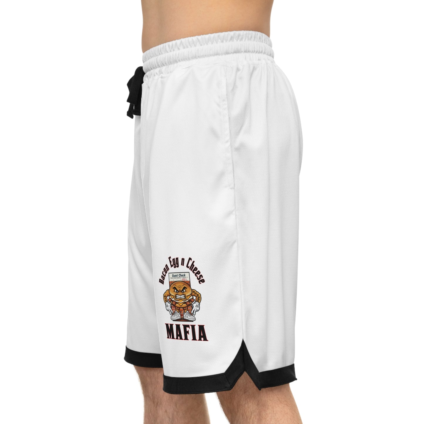L.O.E.F Bacon Egg n Cheese Mafia Basketball Shorts