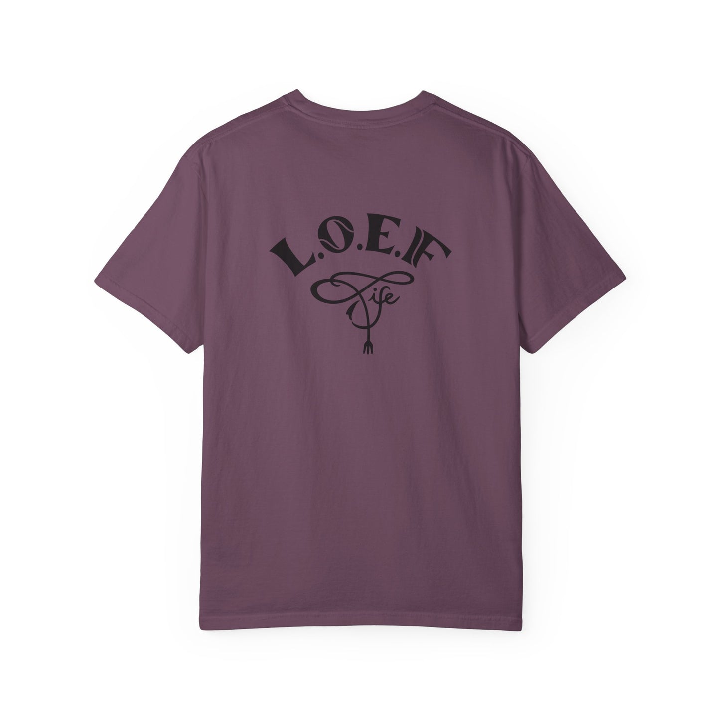 LO.E.F Foodie Unisex Tee Shirt (Black)