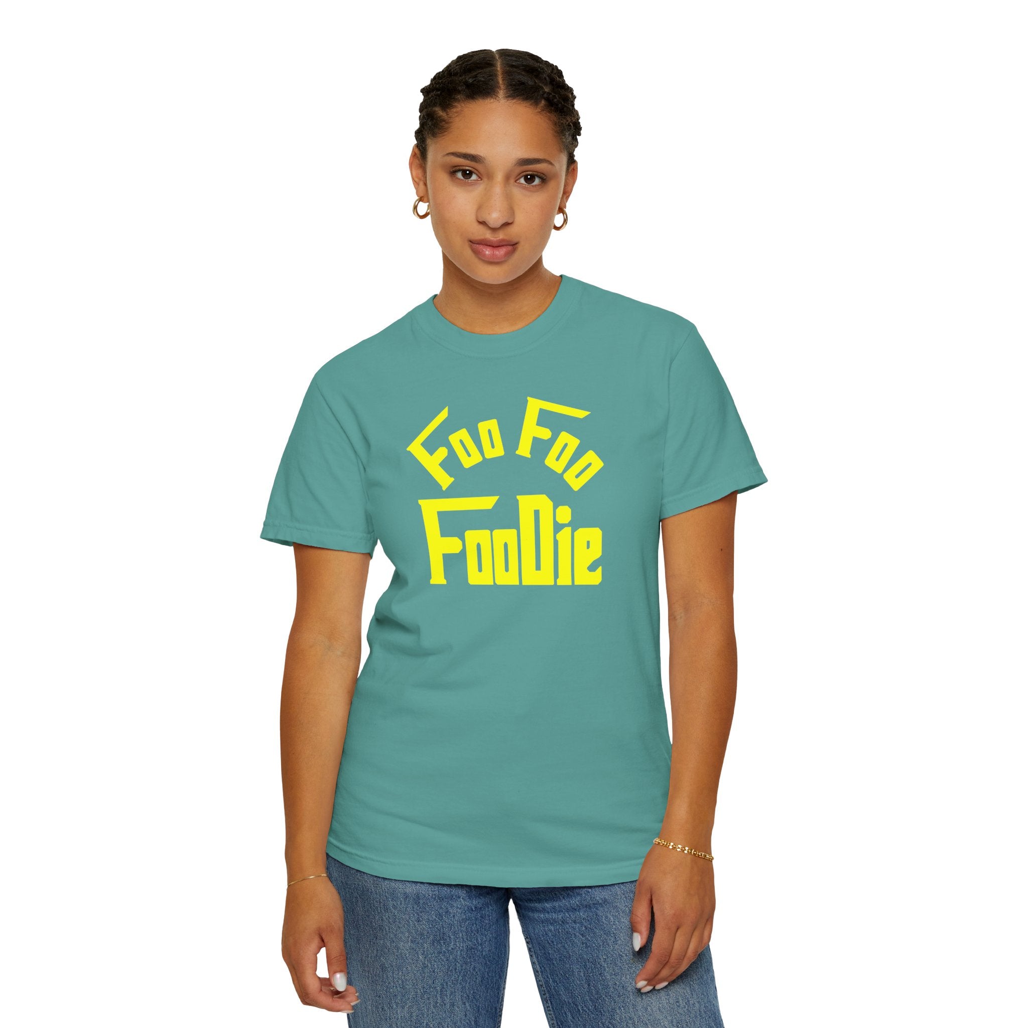 L.O.E.F FOO FOO FOODIE Unisex Tee shirt (Yellow)
