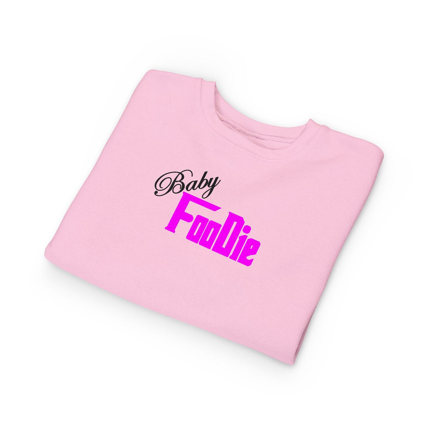 L.O.E.F Baby Foodie Toddler Sweatshirt (Fuchsia)