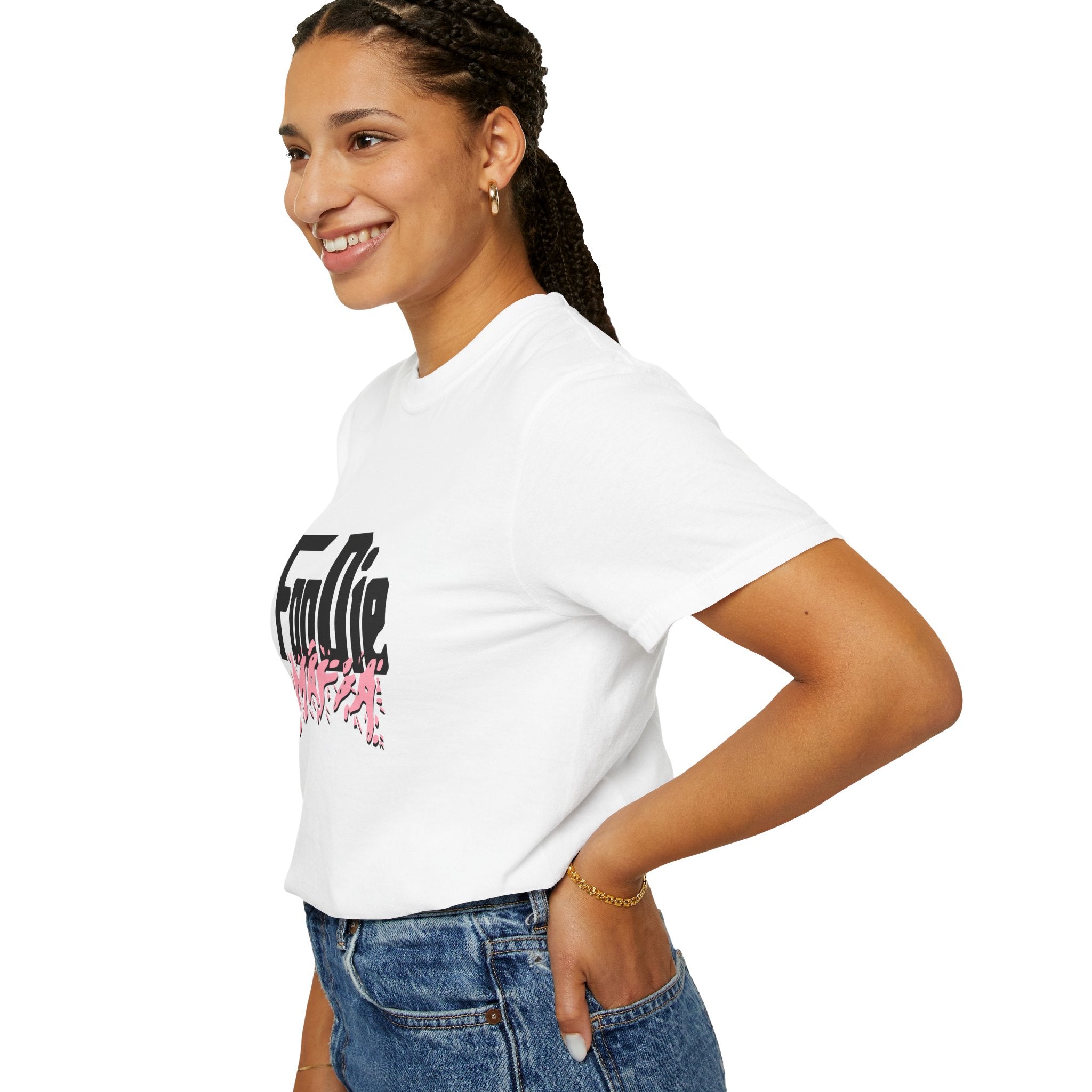 L.O.E.F Foodie Mafia Tee Shirt (Soft Pink)