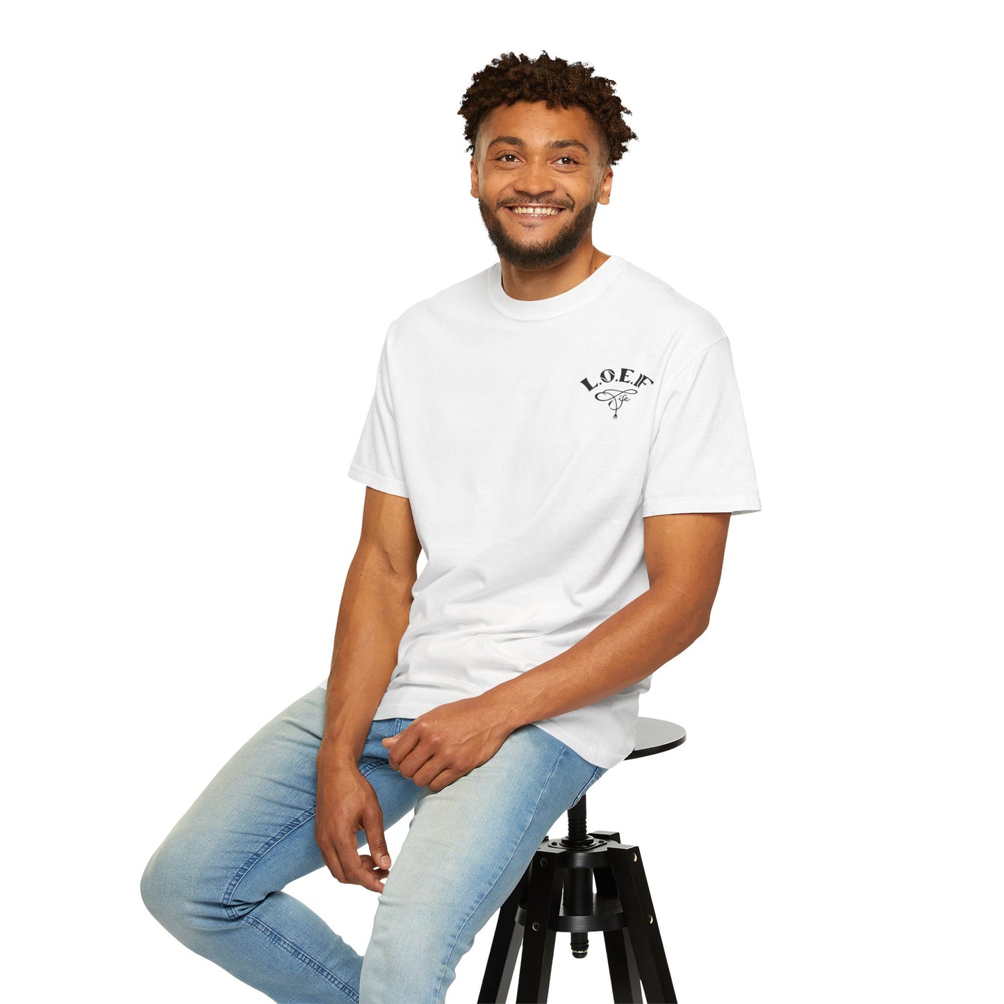 L.O.E.F Foodie 4Life Certified Unisex Tee Shirt (Black)