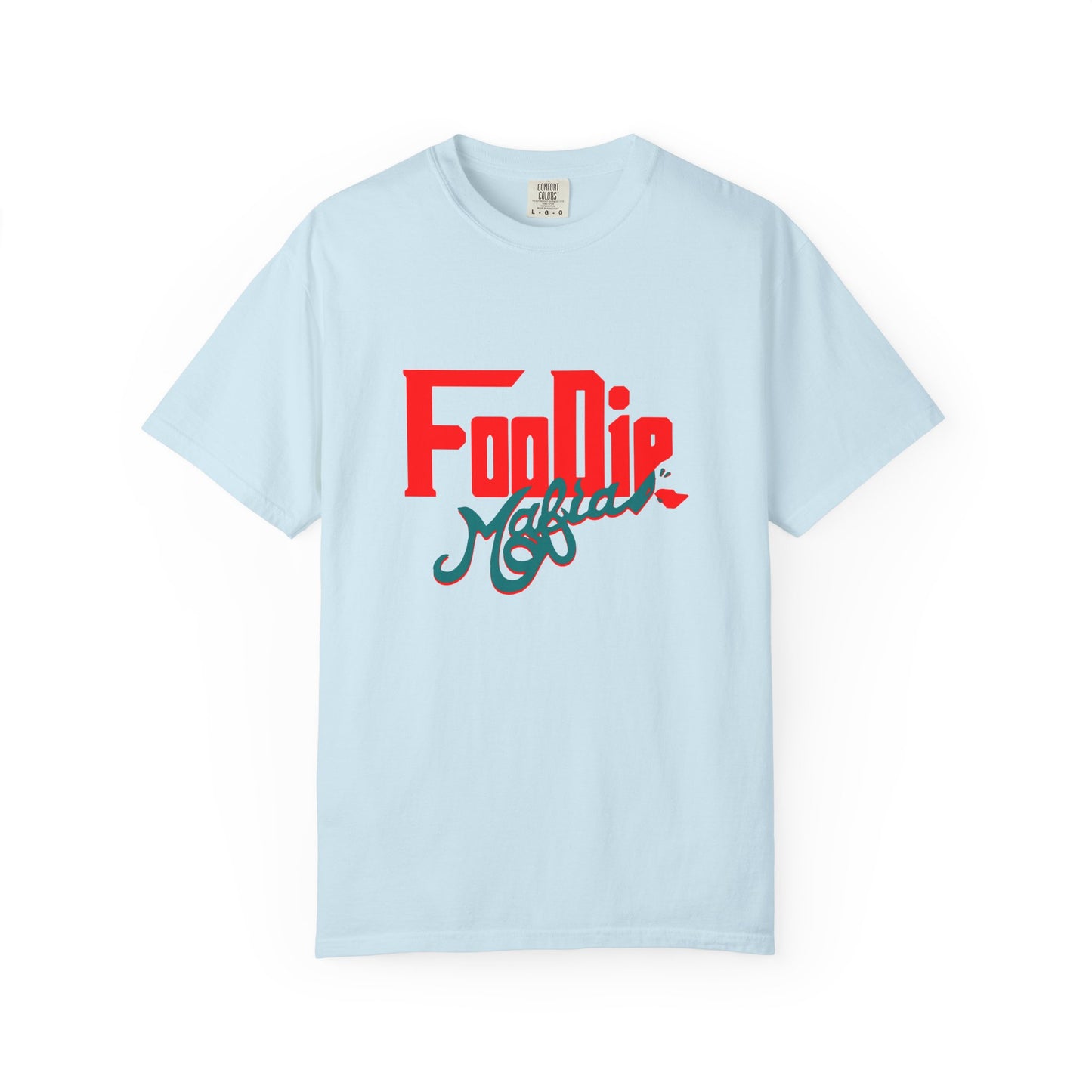 L.O.E.F Red Foodie Mafia Unisex Tee Shirt (Teal)