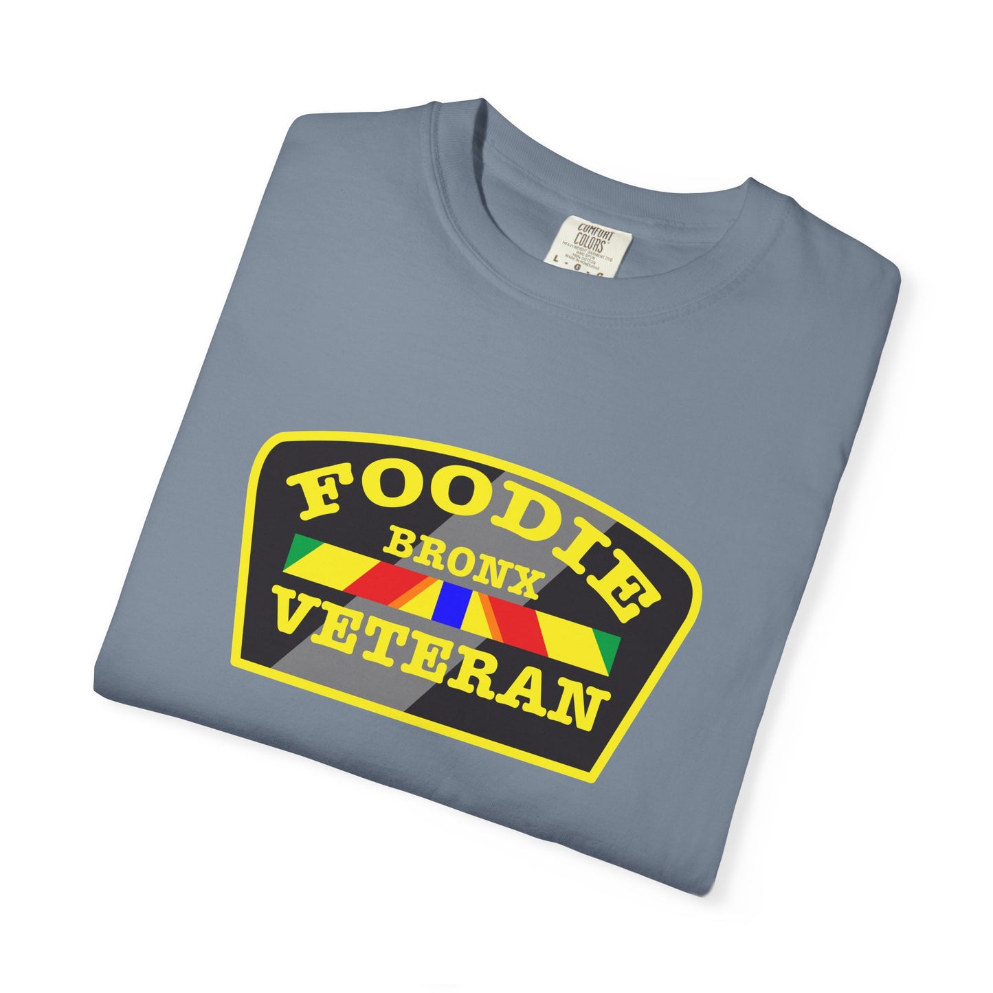 L.O.E.F Foodie Veteran Bronx Unisex Tee Shirt (Yellow)