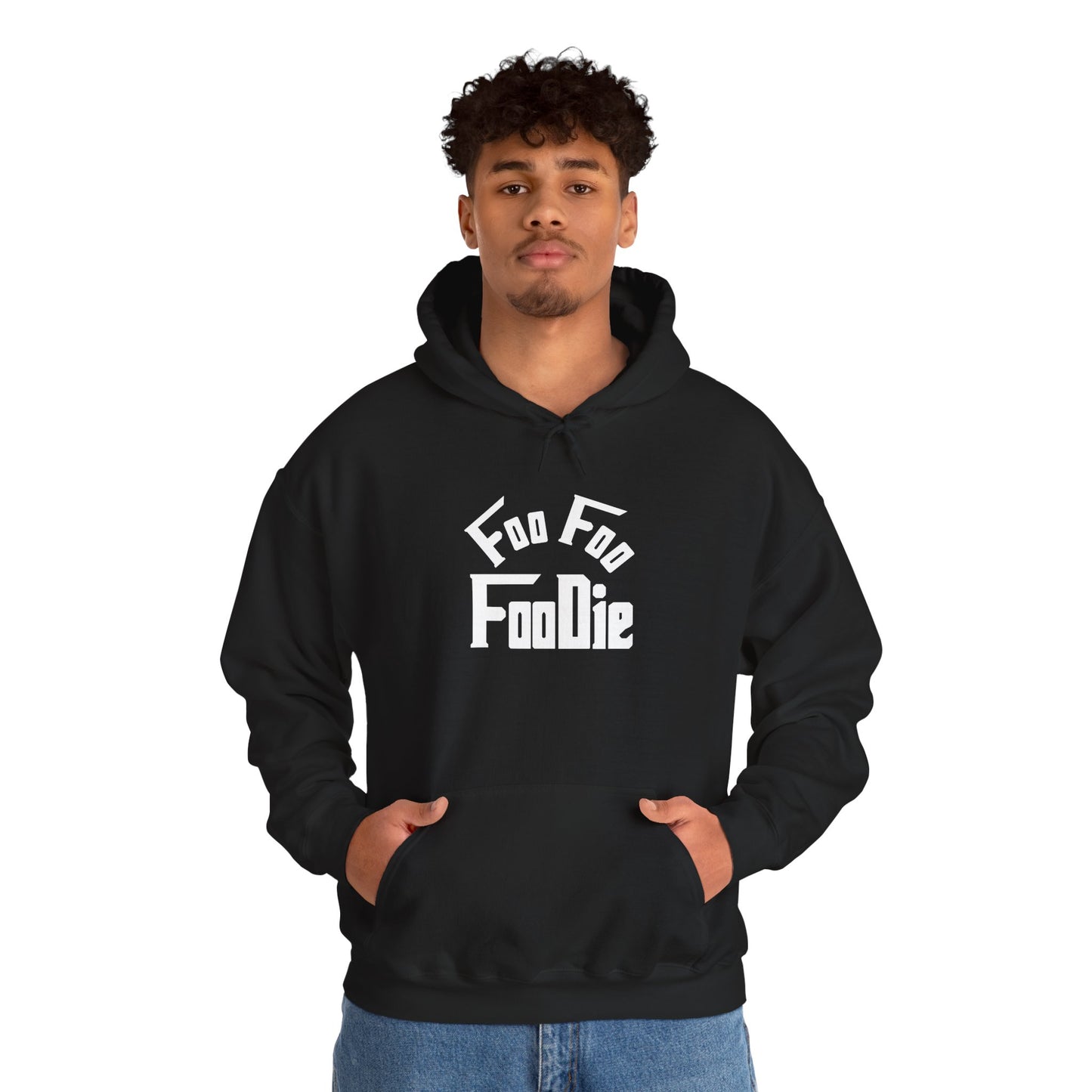 L.O.E.F Unisex Hooded Sweatshirt (White)