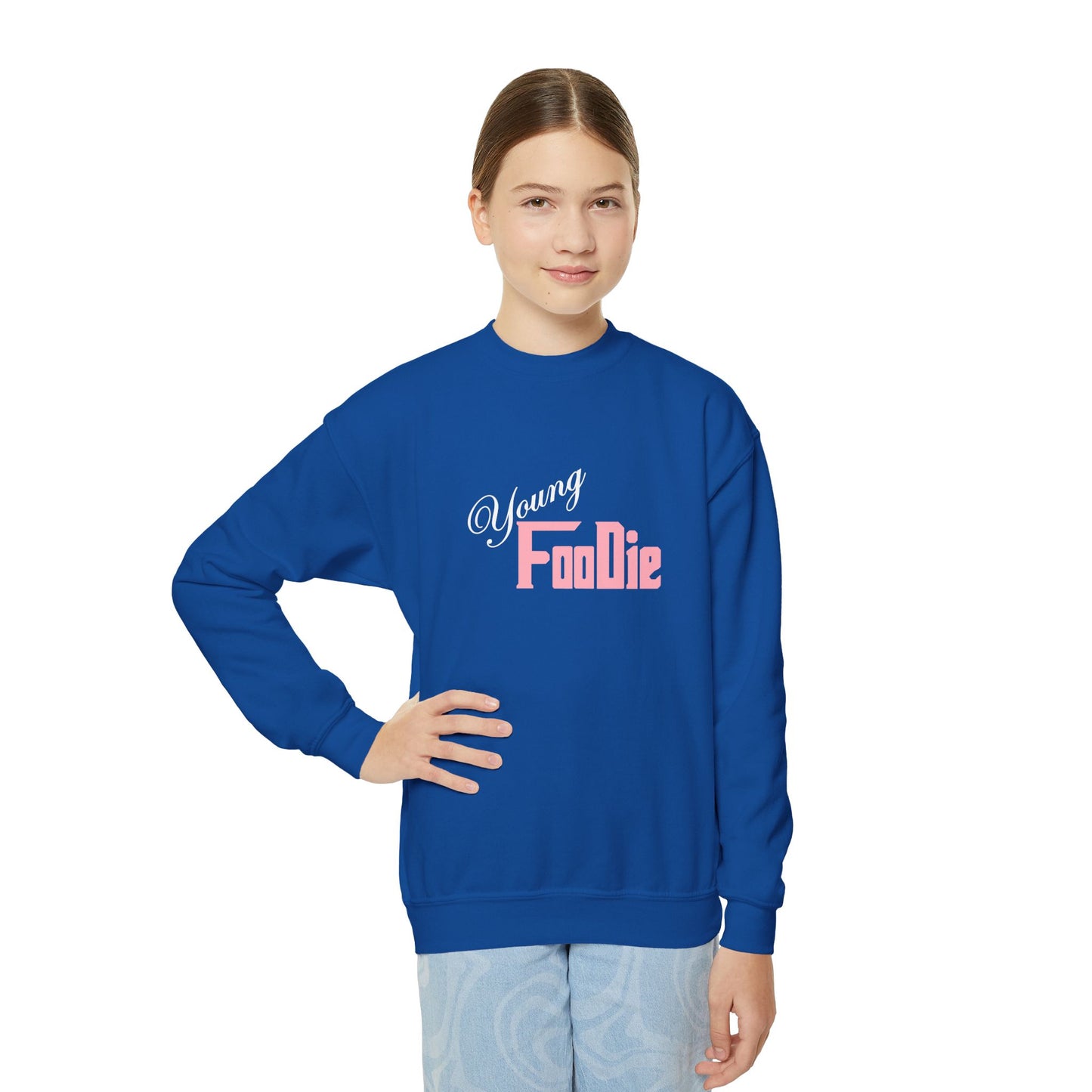 L.O.E.F Young Foodie Youth Sweatshirt (Soft Pink)