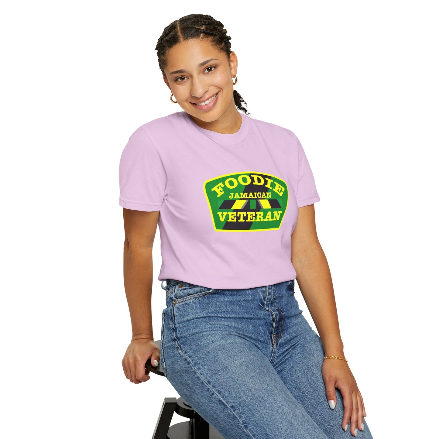 L.O.E.F Foodie Veteran Jamaican Unisex Tee Shirt