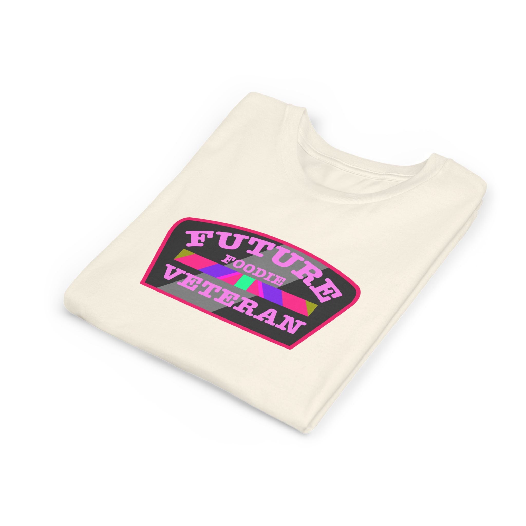 L.O.E.F Future Foodie Veteran Kids Tee Shirt (Pink)