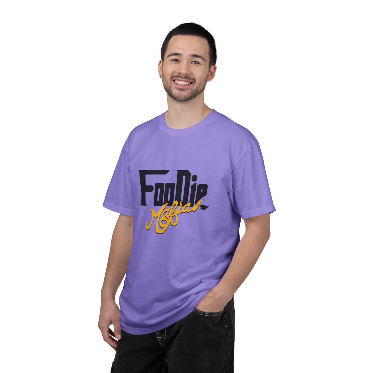 L.O.E.F Foodie Mafia Unisex Tee Shirt (Yellow)