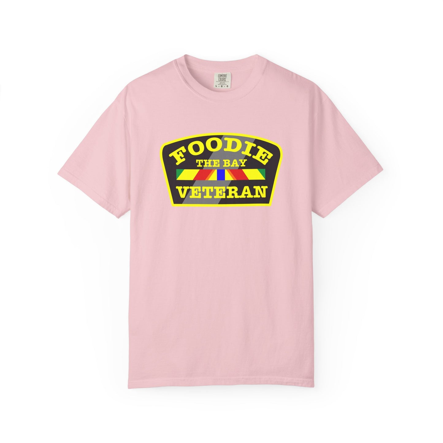L.O.E.F Foodie Veteran THE BAY Unisex Tee Shirt (Yellow)